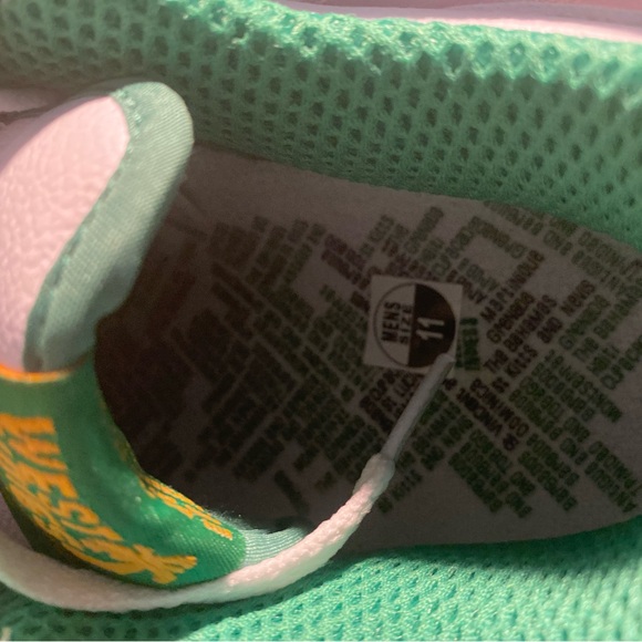 🔥 NIKE AIR FORCE ONE ‘WEST INDIES’ GREEN YELLOW MEN SIZE 11 DX1156100 NEW W/BOX - Picture 9 of 12